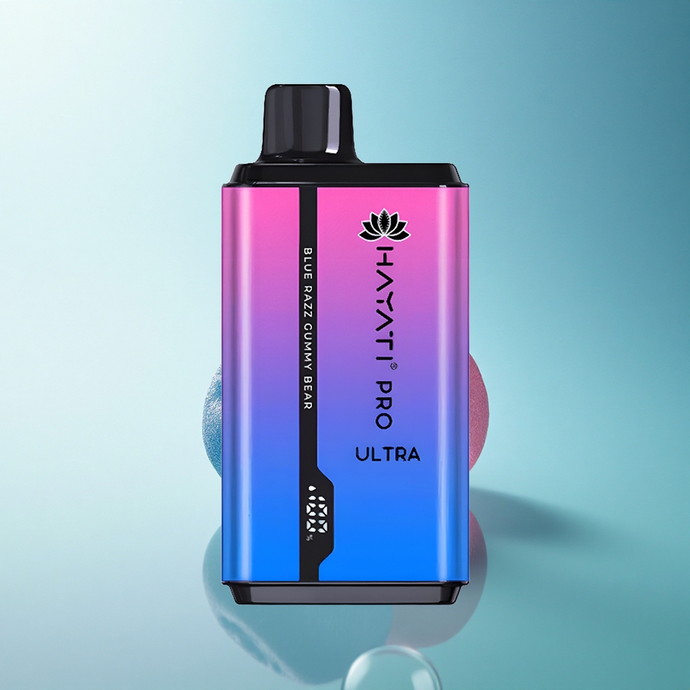 Hayati Pro Ultra 15000 Puffs Blue Razz Gummy Bear 850mAh 24ml 2% Nicotine