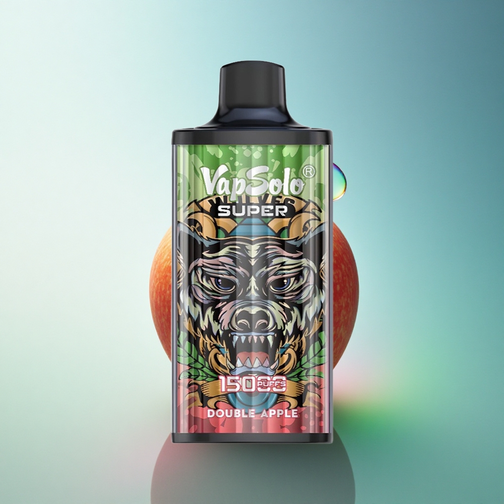 Vapsolo Super 15000 Puffs Double Apple 40ml 850mAh Type-C