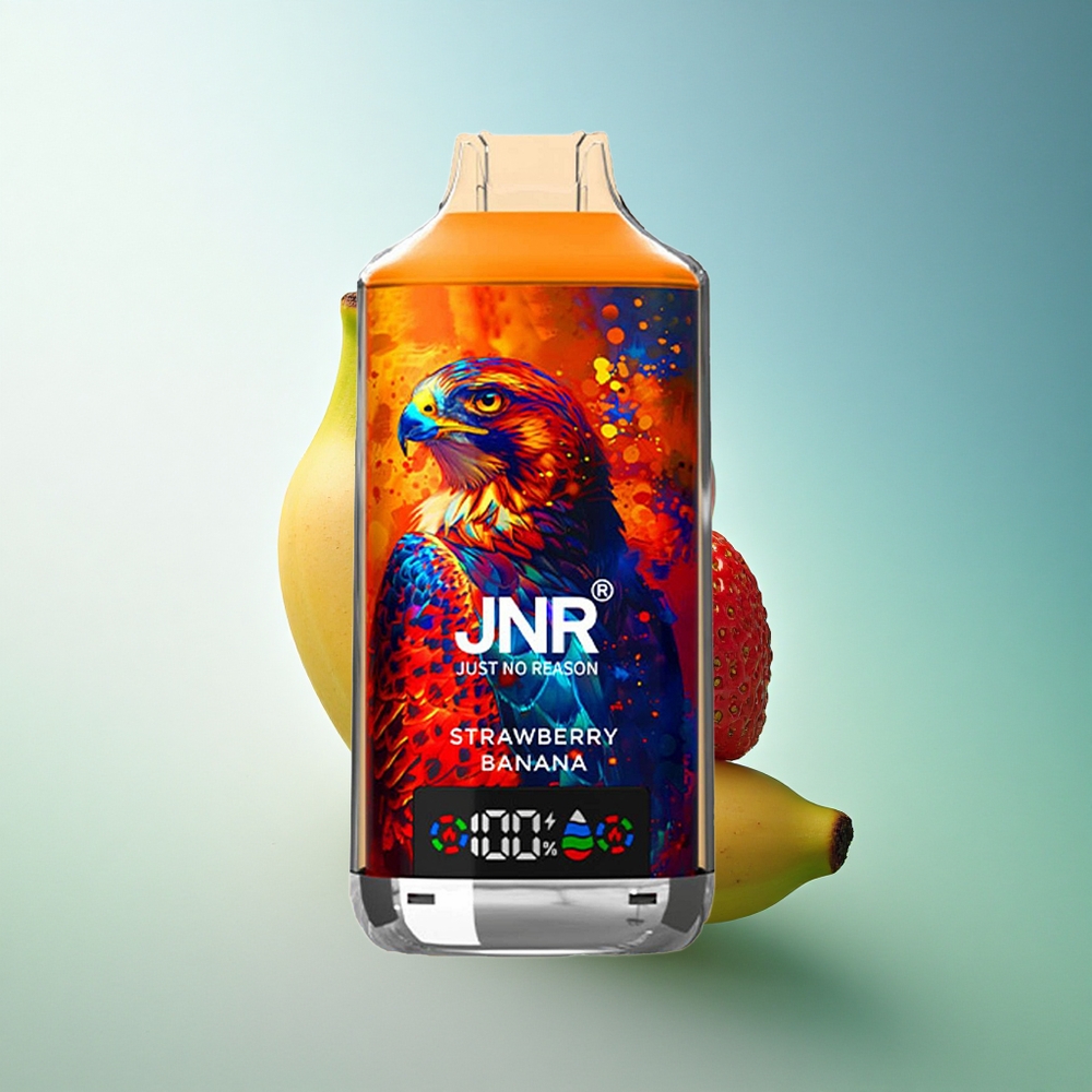 JNR Falcon X 18000 Strawberry Banana Dual Mesh 750mAh 5% Nicotine