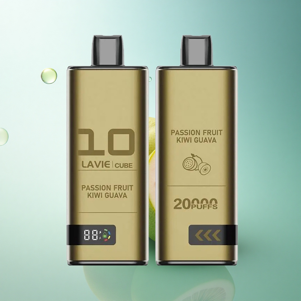 Lavie Cube 20000 Puffs Passion Fruit Kiwi Guava 28mL 5% Nicotine
