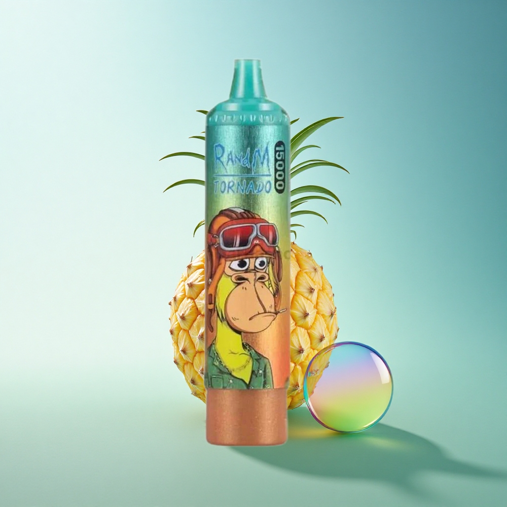 RandM Fumot Tornado 15000 Puffs Iced Pineapple 25ml 850mAh Mesh Coil