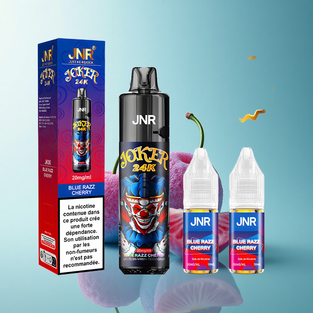 JNR Joker 24K Blue Razz Cherry 2% Nicotine