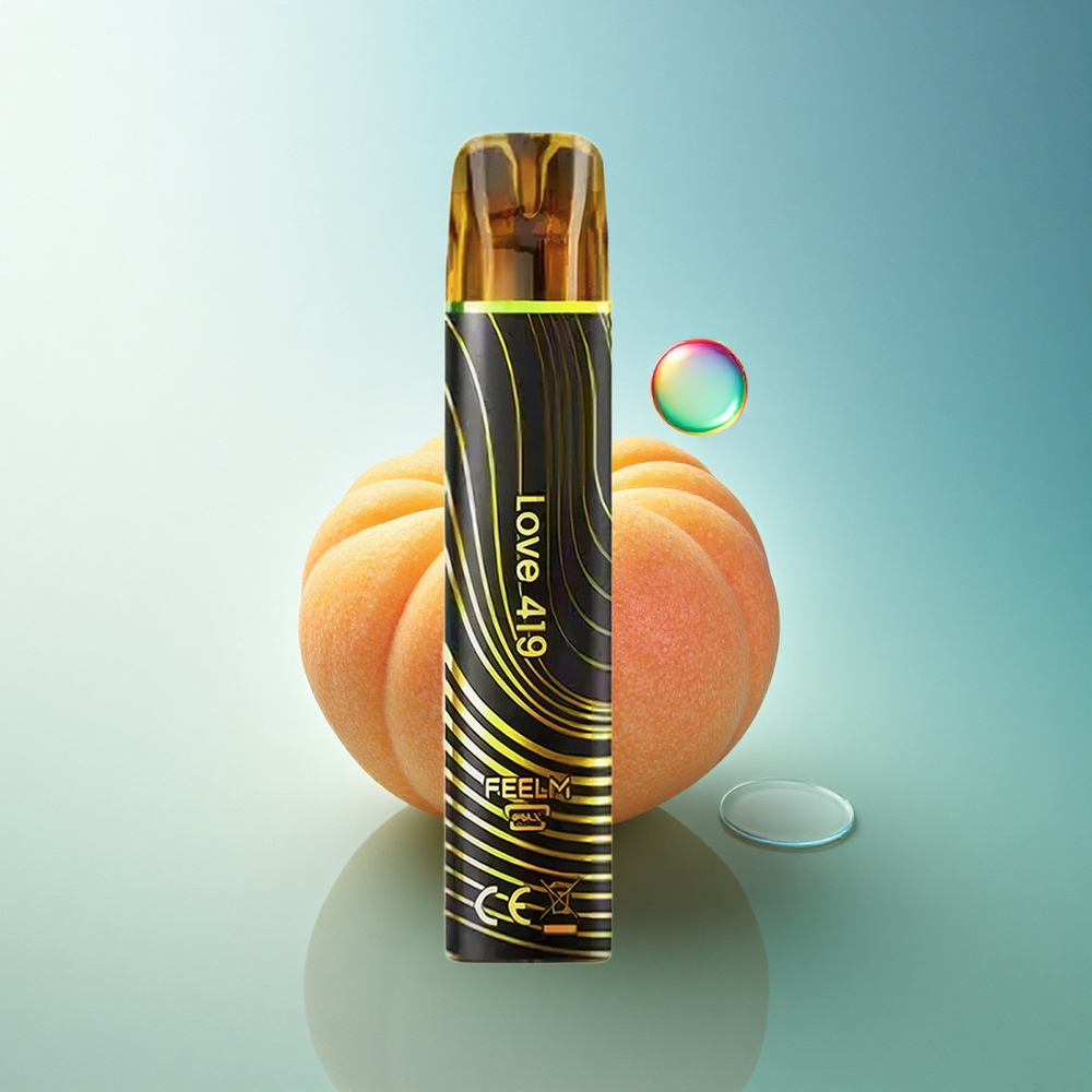 JNR Black&Golden 600+200 Love 419 Disposable Vape 550mAh 2ml Nicotine 2%