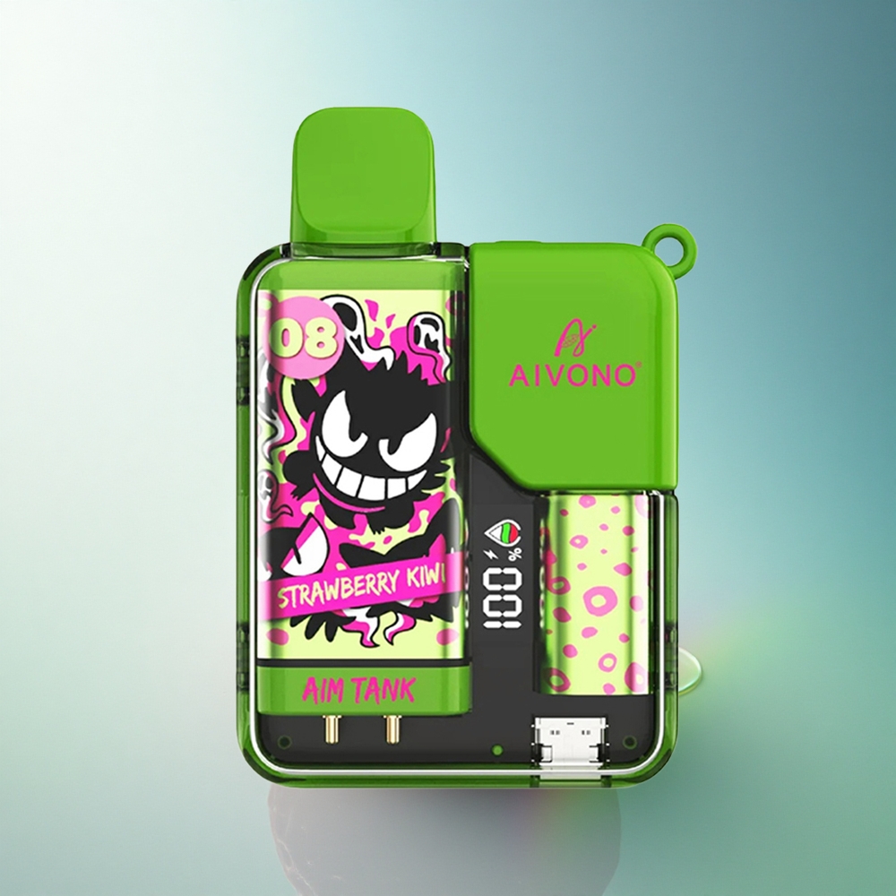 Aivono Aim Tank 9500 Puffs Strawberry Liwi 650mAh 18ml