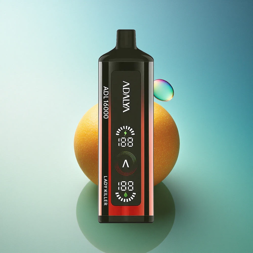 Adalya ADL 16000 PRO Puffs Lady Killer Steel Pipe Digital Screen 1000 mAh