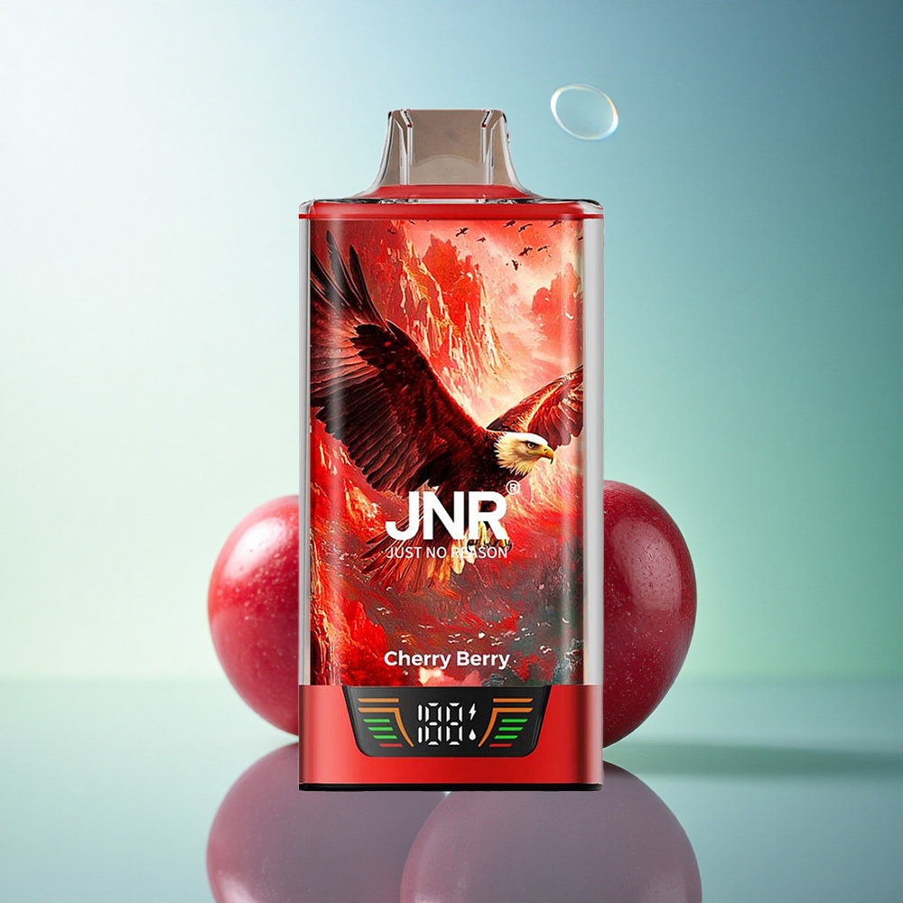 JNR Falcon Pro 28000 Cherry Berry 30ml 950mAh 5% Nicotine