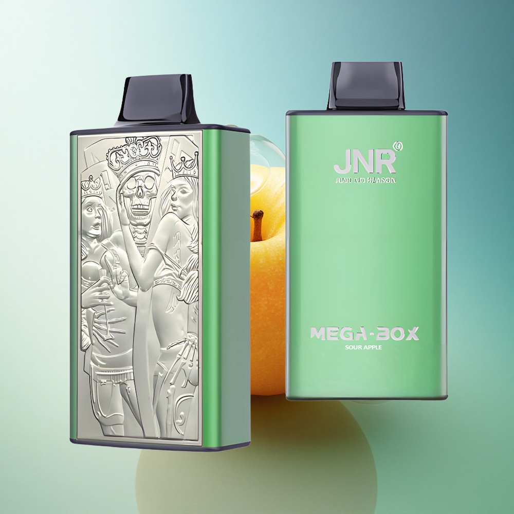 JNR Mega Box 25000 Sour Apple Dual Mesh 850mAh 2% Nicotine