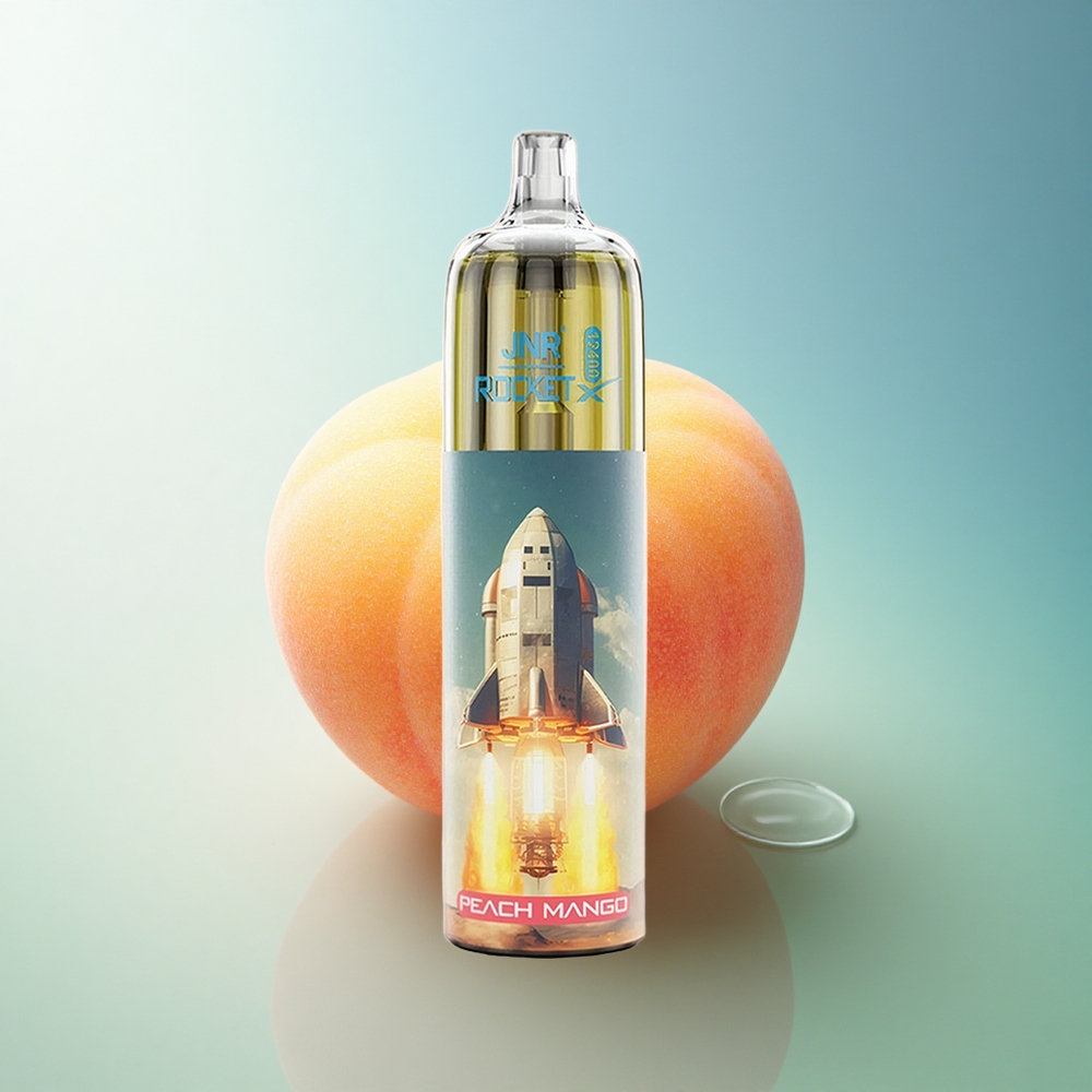 JNR Rocket-X 12400 Peach Mango Adjustable Airflow 850mAh