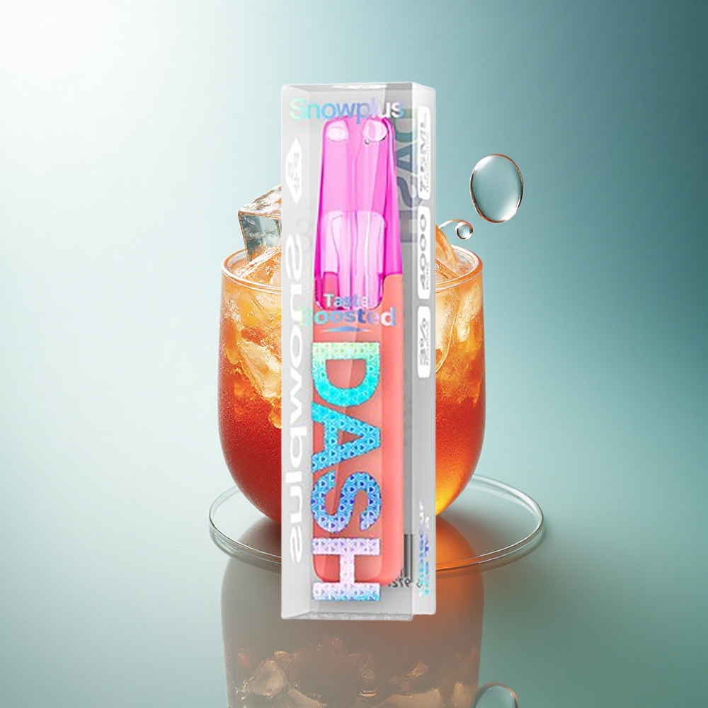 Snowplus Dash 4000 Puffs Hibiscus Ice Tea Ceramic 530mAh 5% Nicotine