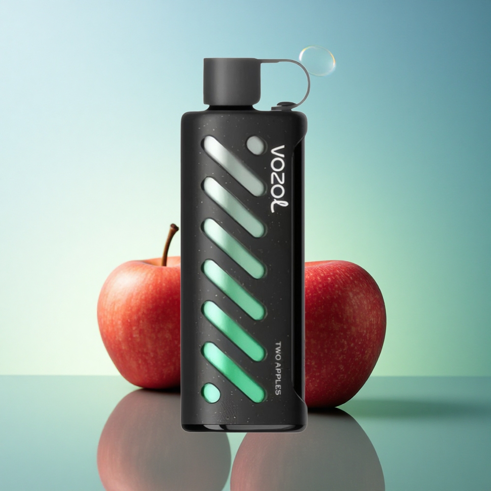 VOZOL Gear Shisha 25000 Puffs Two Apples Dual Mesh 1000mAh 5mg Nicotine