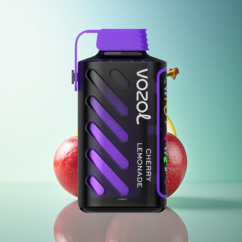 VOZOL Gear Power 20000 Puffs Cherry Lemonade Dual Mesh Full Screen 20mL Nicotine 5%
