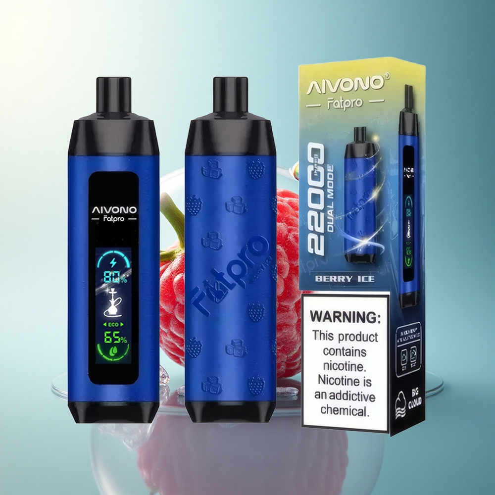 Aivono Aim Fatpro 22000 Puffs Berry Ice 600mAh 5% Nicotine