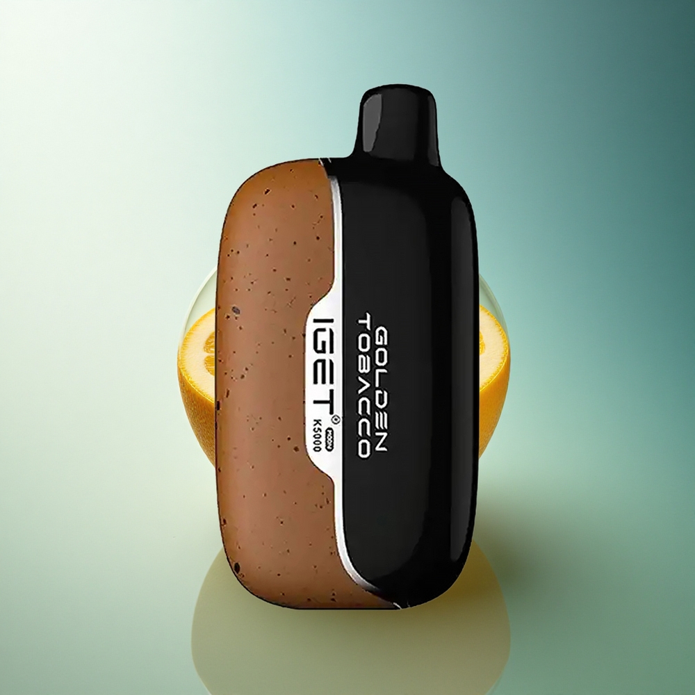 IGET Moon K5000 Puffs Golden Tobacco Mesh Coil 1.35 Ohm PC Material