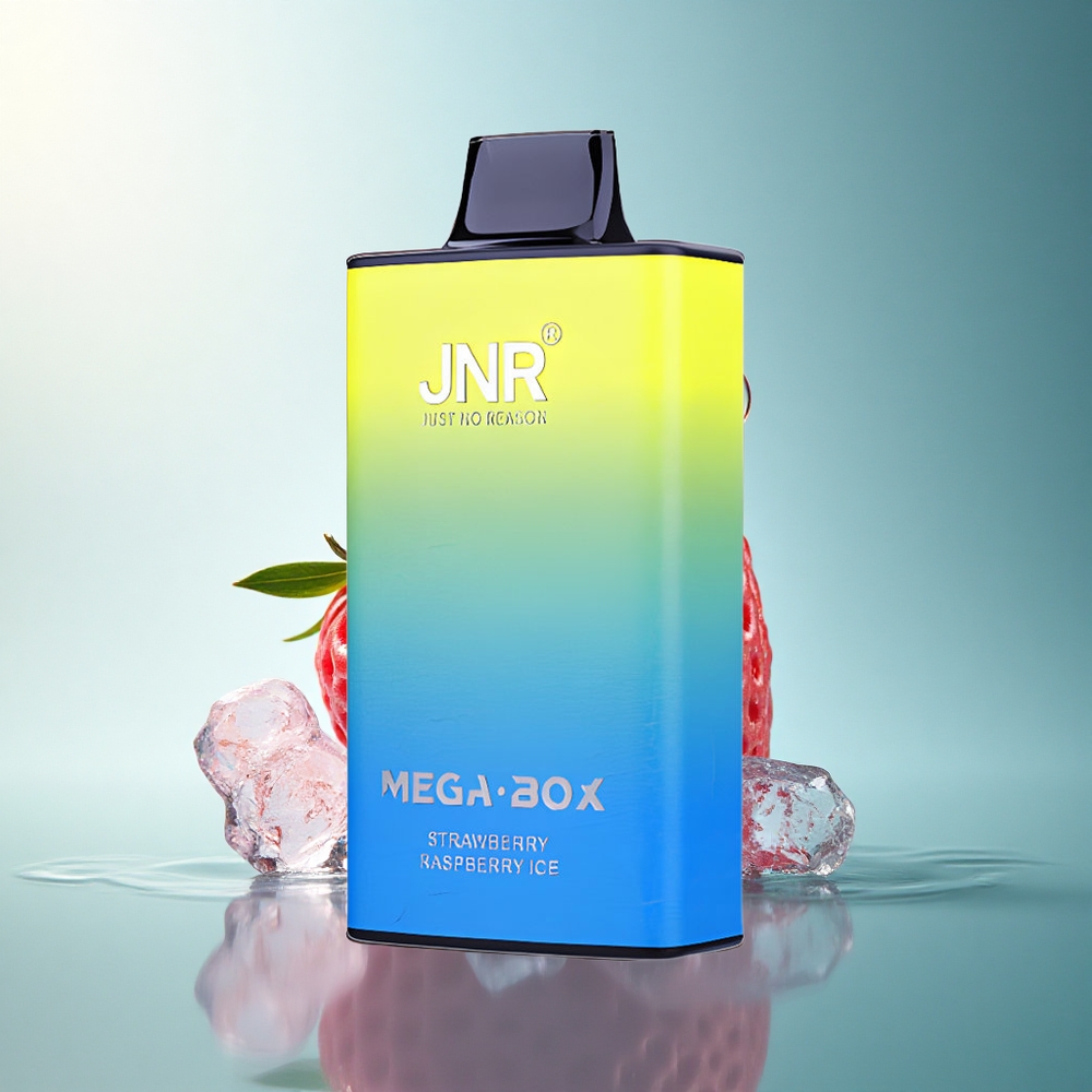 JNR Mega Box 25000 Strawberry Raspberry Ice 30ml 850mAh 2% Nicotine