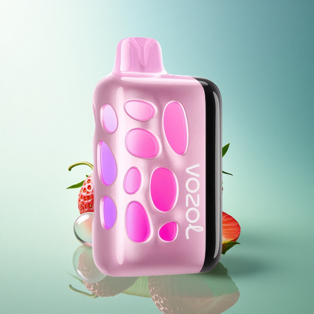 VOZOL RAVE 40000 Puffs Strawberry Kiwi Vibrant Glow 1000mAh
