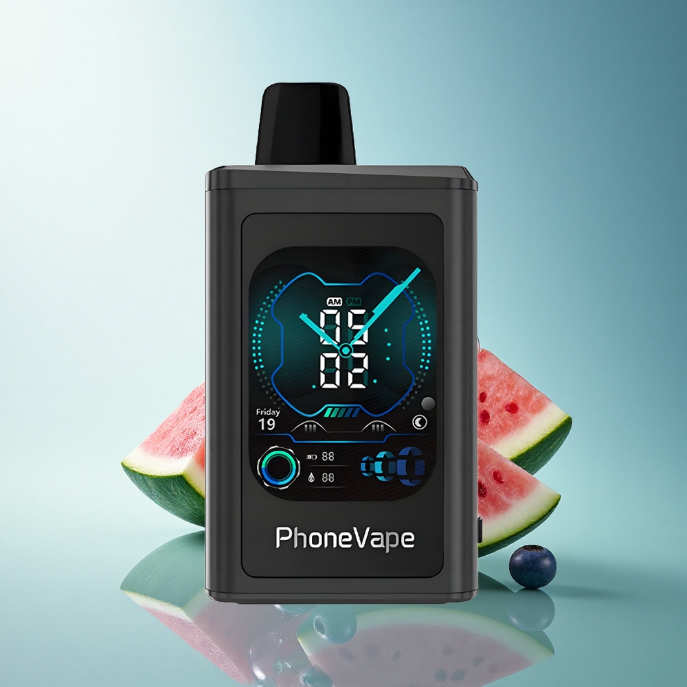 JNR PhoneVape 30000 Blueberry Watermelon Type-C Rechargeable 850mAh Adjustable Airflow