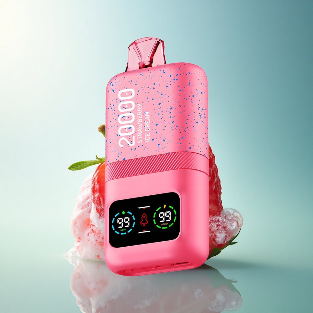 Aivono Aim Magic 20000 Puffs Strawberry Ice Cream Dual Mesh 5% Nicotine 600mAh