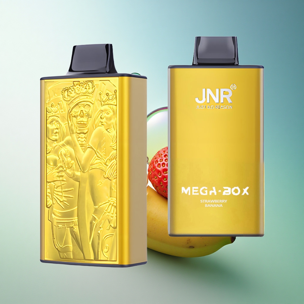 JNR Mega Box 25000 Strawberry Banana 30ml 850mAh Dual Mesh