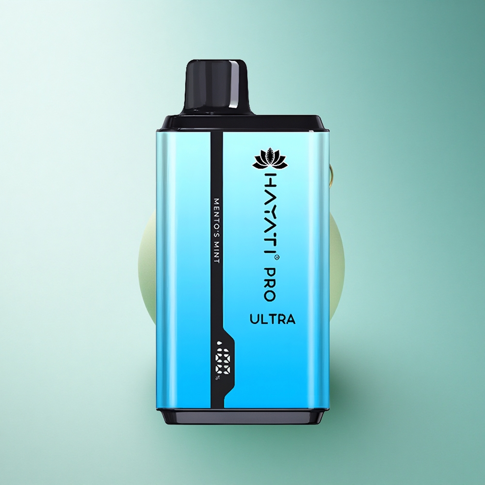 Hayati Pro Ultra 15000 Puffs Mento'S Mint 850mAh 2 12ml