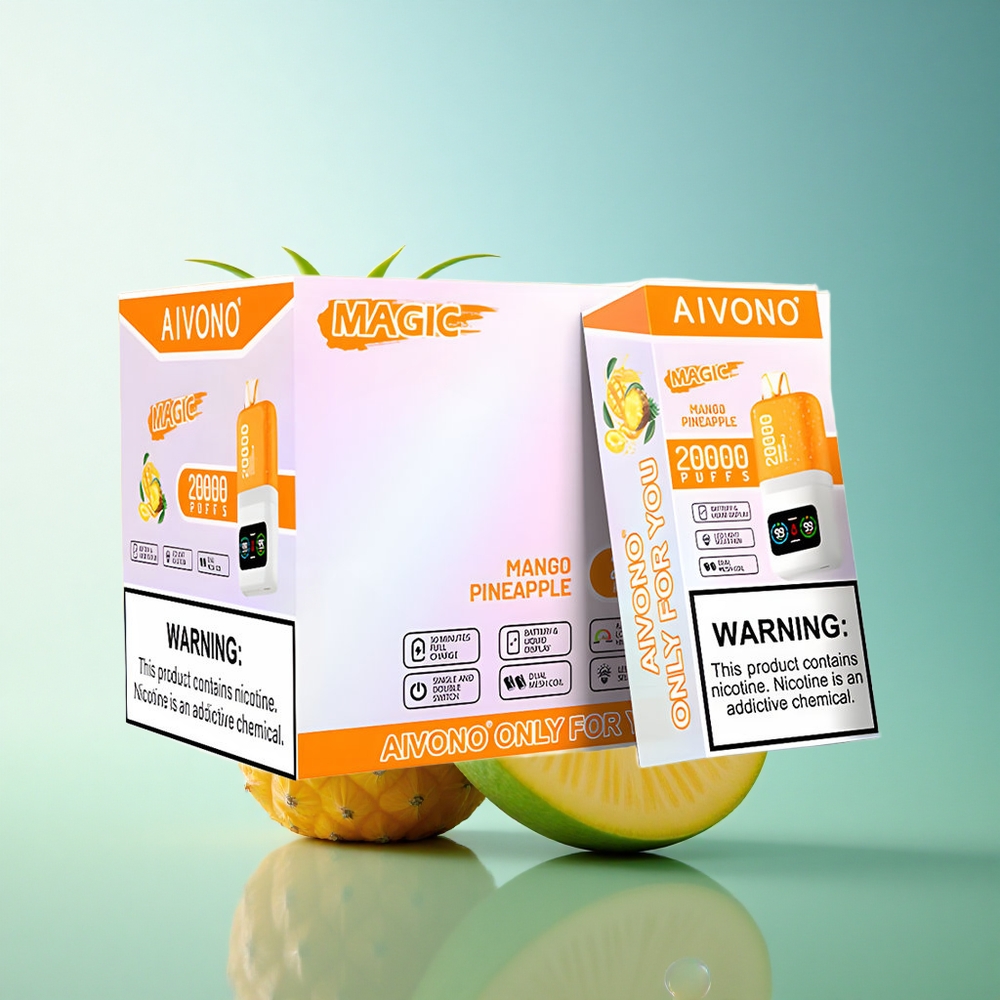Aivono Aim Magic 20000 Puffs Mango Pineapple Dual Mesh 600mAh 5% Nicotine