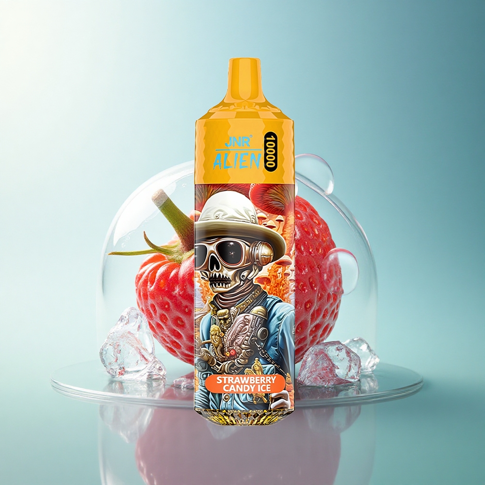 JNR Alien 10000 Strawberry Candy Ice 850mAh 20ml RGB