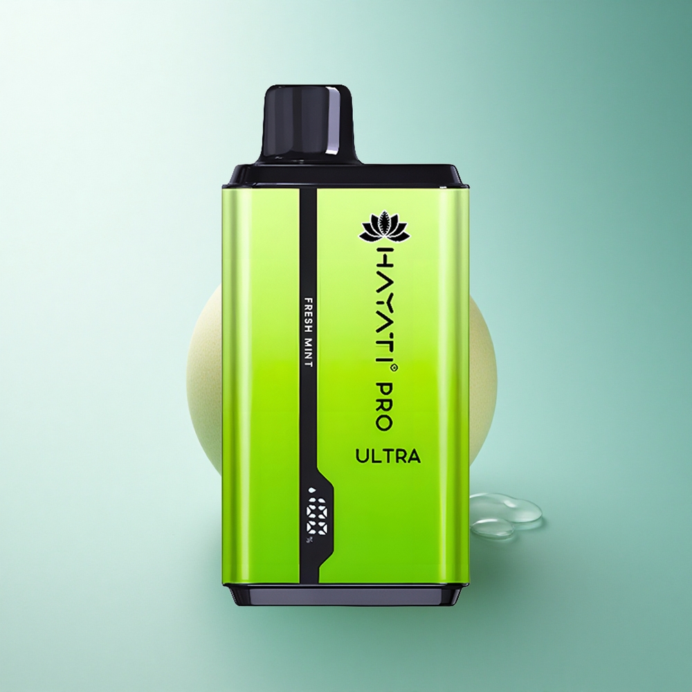 Hayati Pro Ultra 15000 Puffs Fresh Mint 850mAh 24ml 2% Nicotine