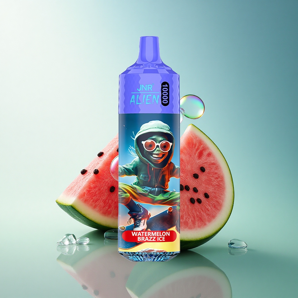 JNR Alien 10000 Watermelon Brazz Ice 850mAh RGB