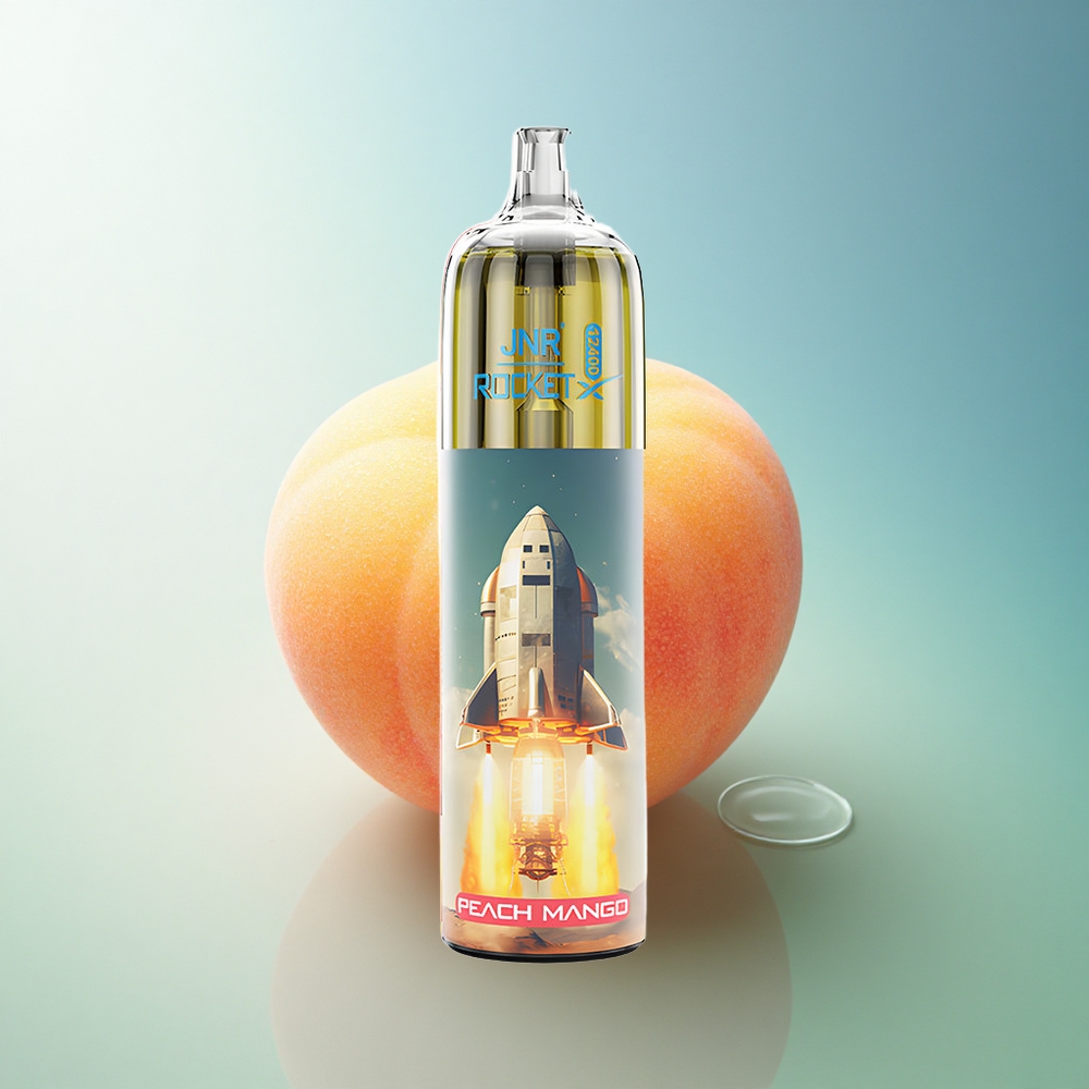 JNR Rocket-X 12400 Peach Mango Adjustable Airflow 850mAh