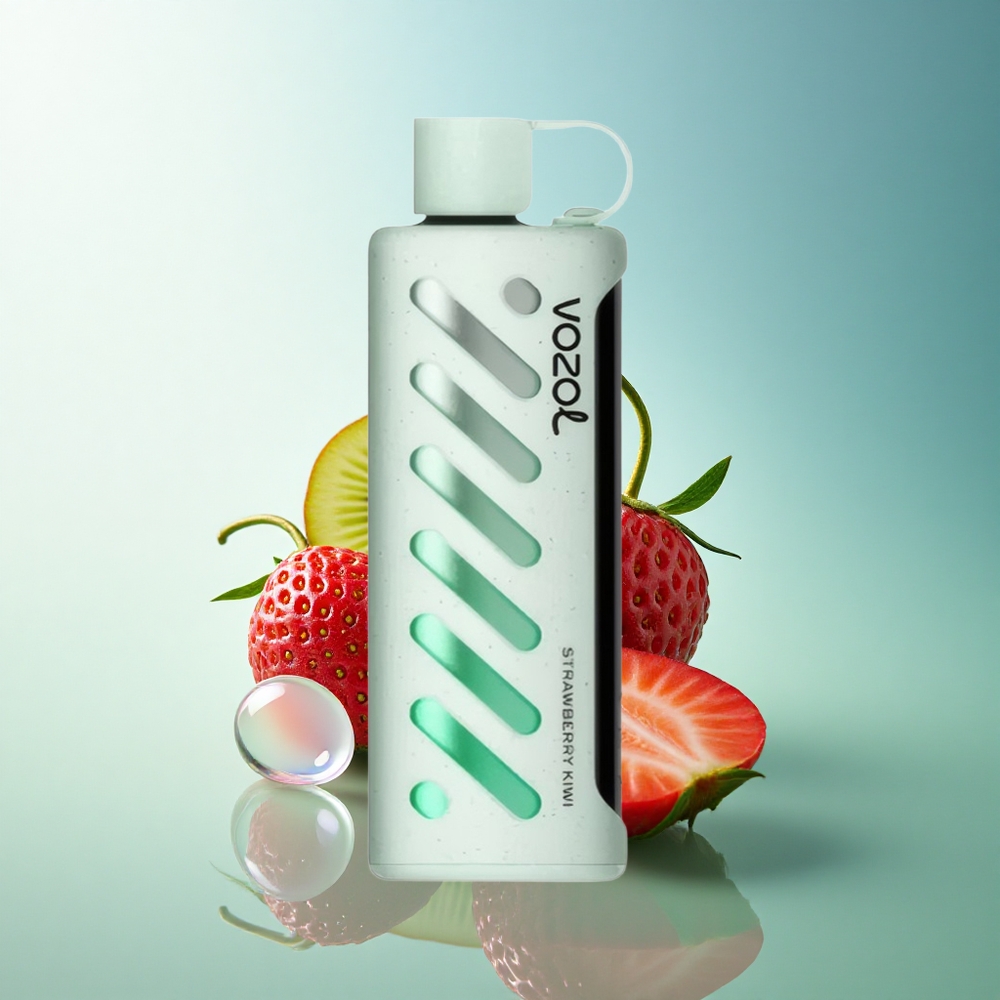 VOZOL Gear Shisha 25000 Puffs Strawberry Kiwi Dual Mesh 1000mAh