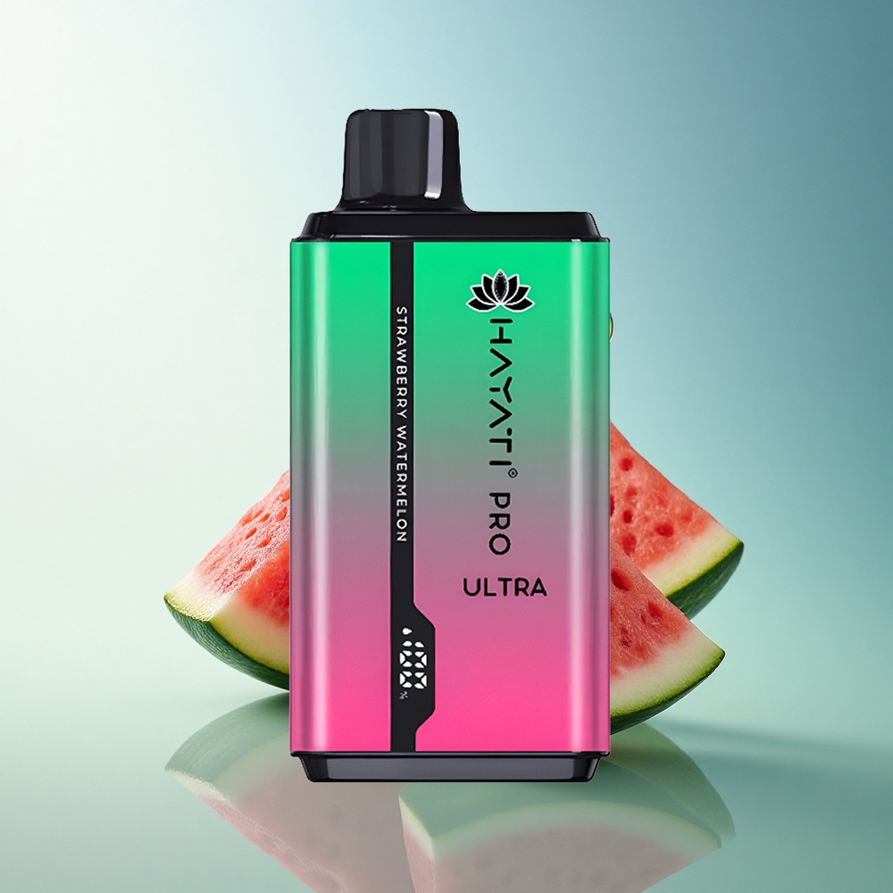 Hayati Pro Ultra 15000 Puffs Strawberry Watermelon 850mAh 24ml