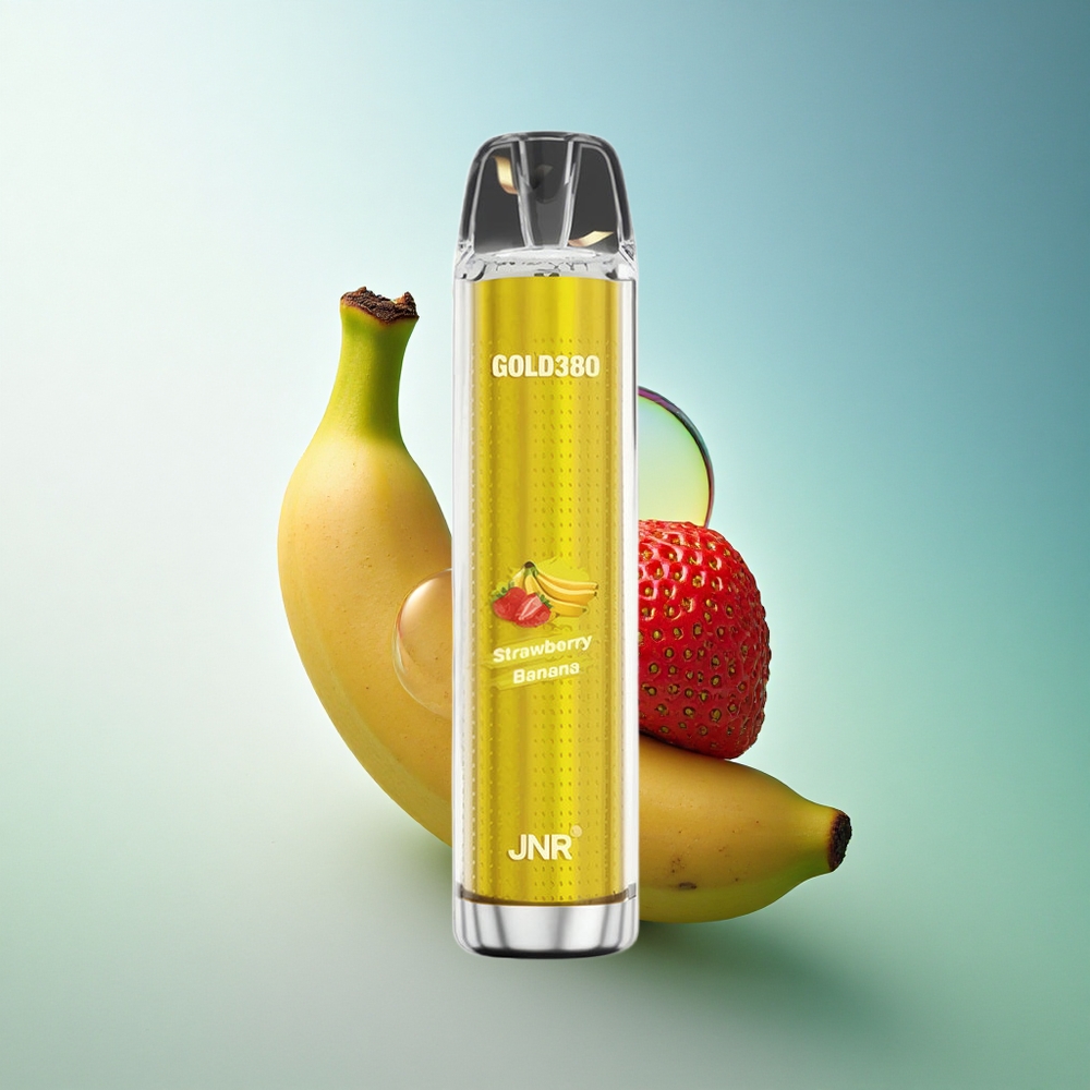 JNR Gold380 6000 Strawberry Banana 1500mAh Mesh Coil