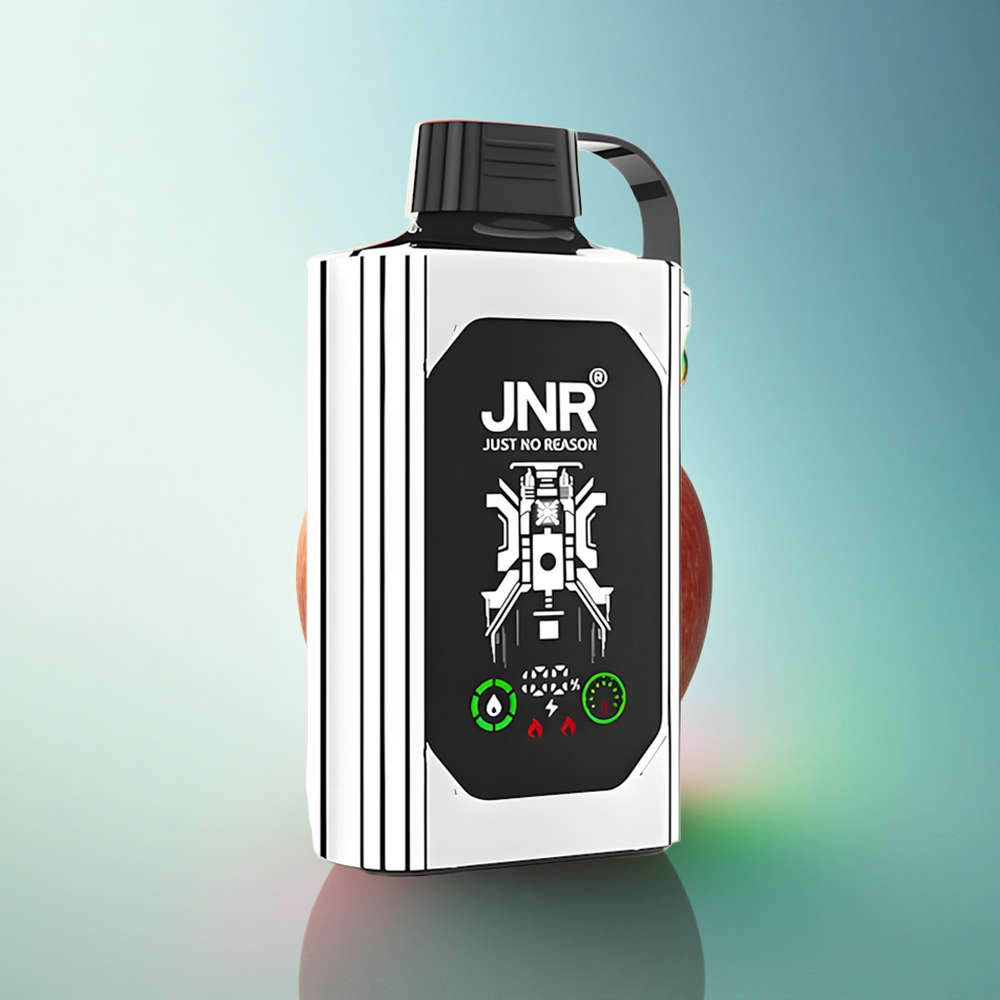 JNR Shisha Hookah Box 20500 Double Apple HD Display Dual Mesh Coil 25ml