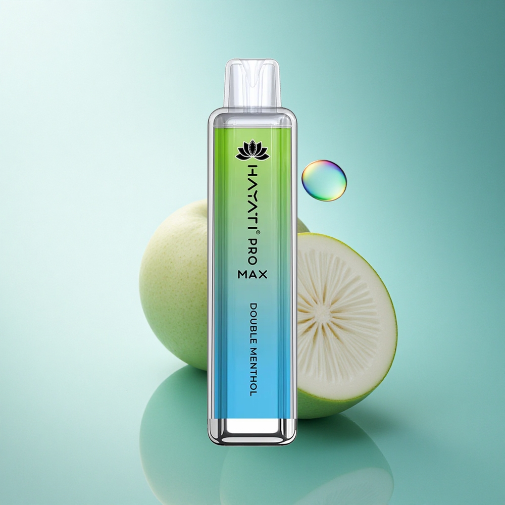 Hayati Pro Max 4000 Puffs Double Menthol Rechargeable 1400mAh Disposable Vape