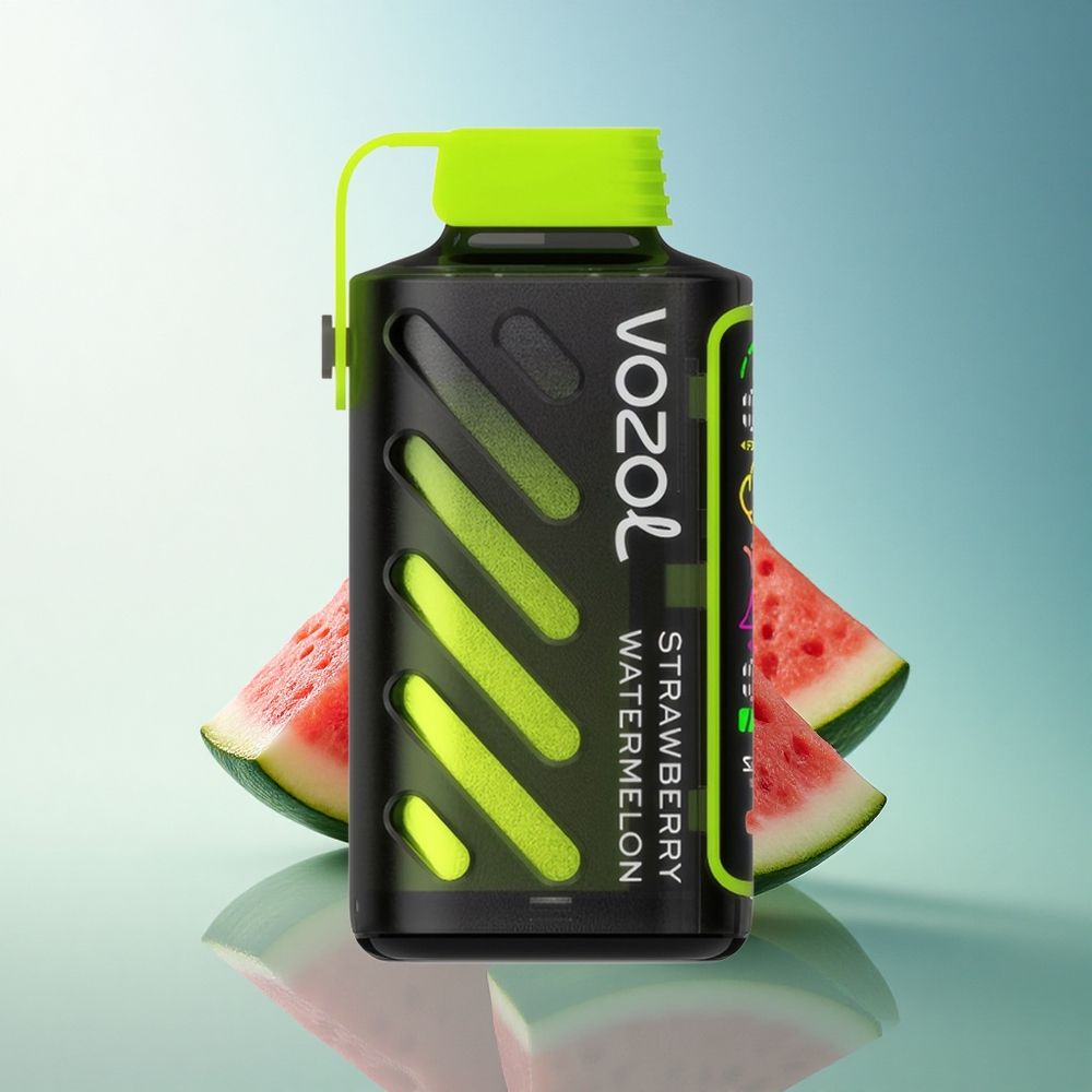 VOZOL Gear Power 20000 Puffs Strawberry Watermelon Dual Mesh Full Screen Display