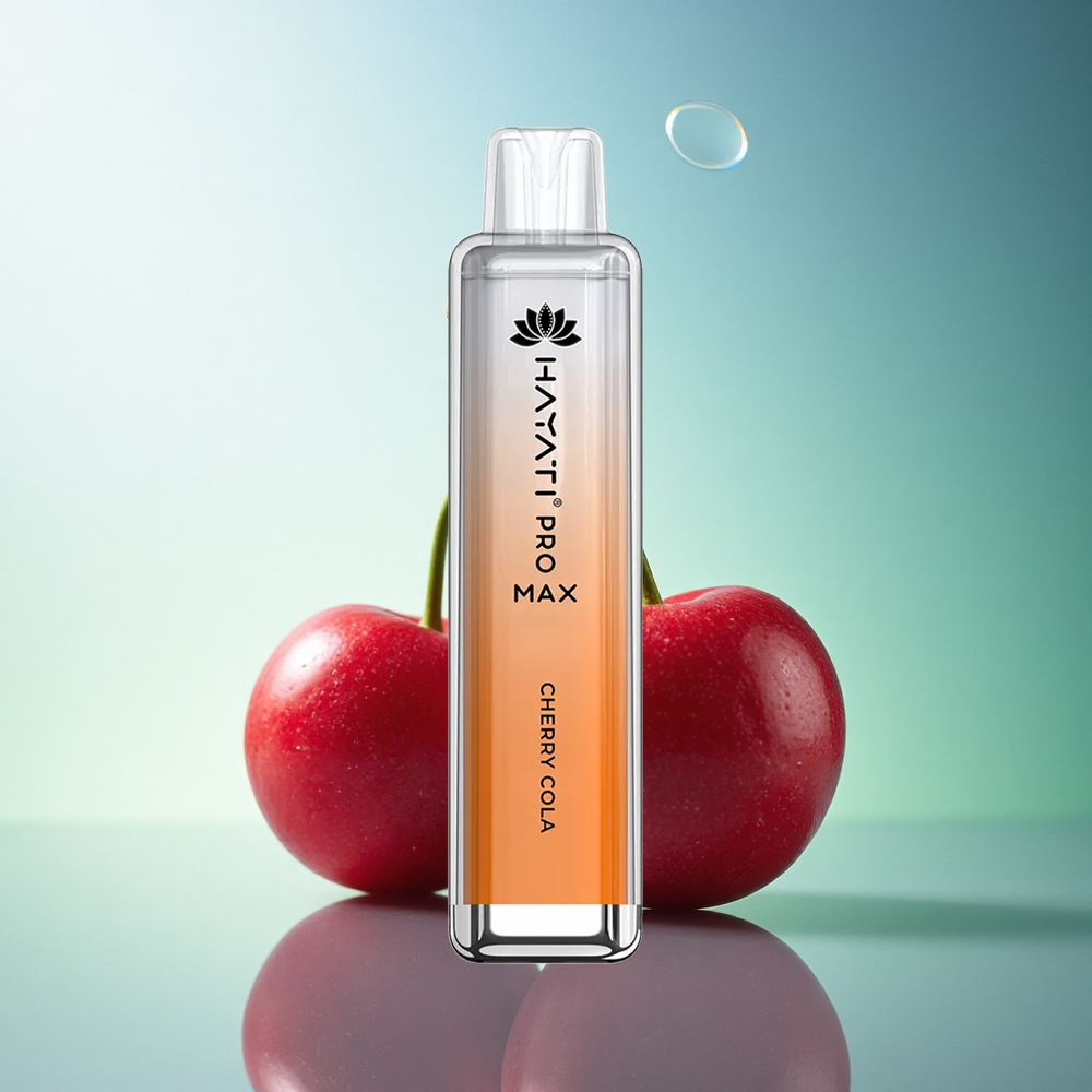 Hayati Pro Max 4000 Puffs Cherry Cola Dual Mesh 1400mAh Rechargeable