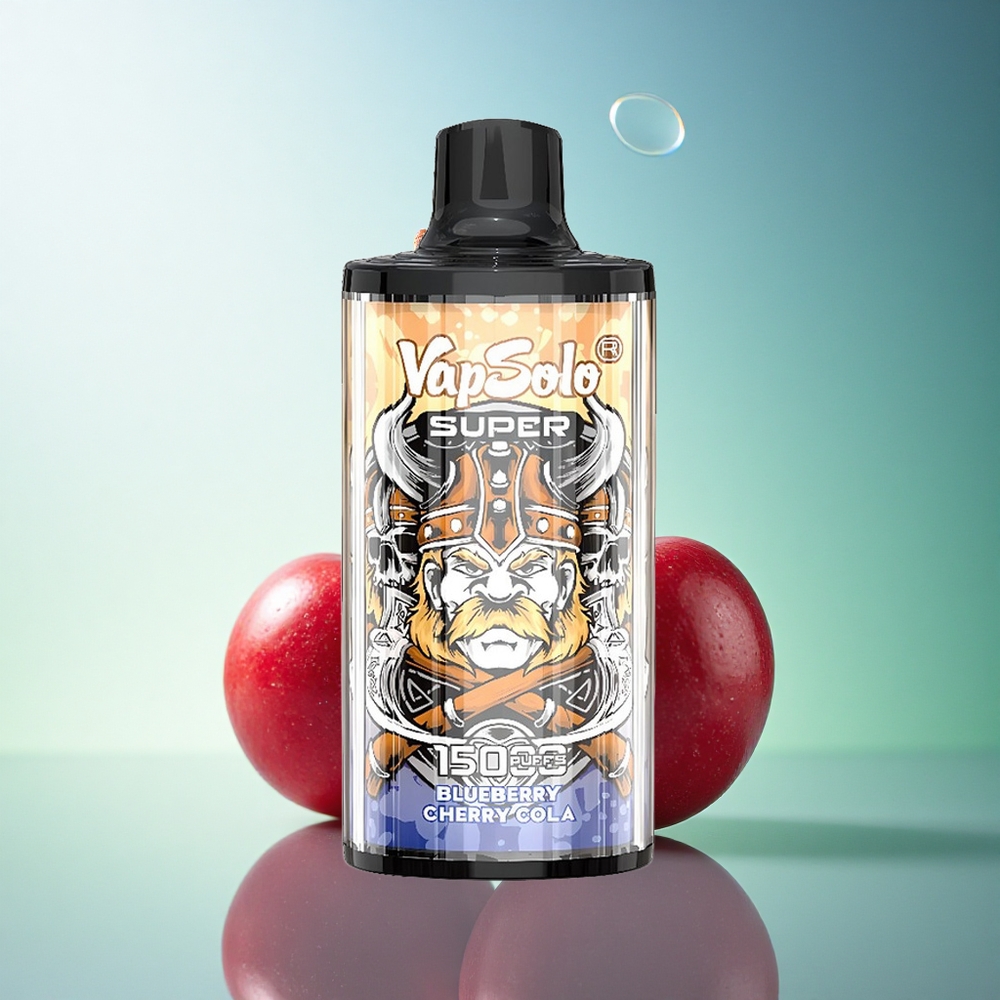 Vapsolo Super 15000 Puffs Cherry Cola 40ml 850mAh Mesh
