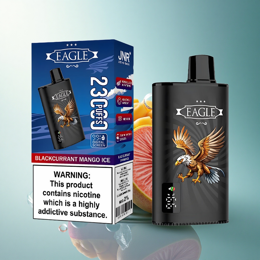 JNR EAGLE Smart 23000 Blackcurrant Mango Ice 750mAh Adjustable Airflow