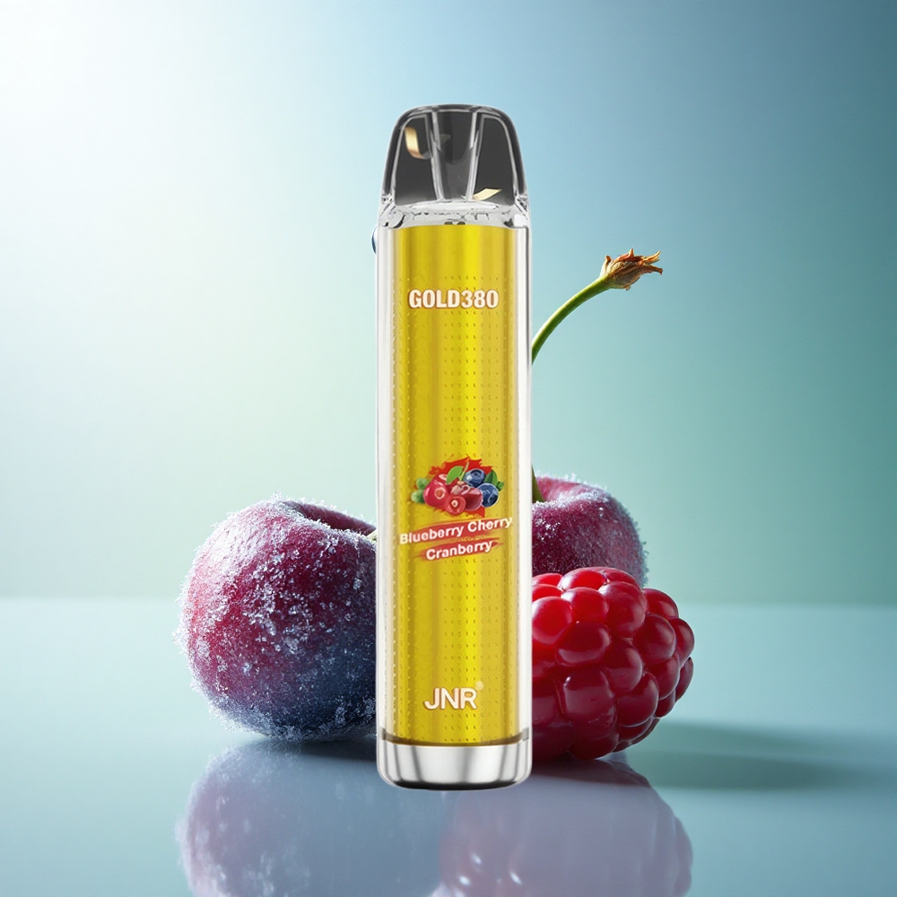 JNR Gold380 6000 Blueberry Cherry Cranberry 1500mAh Mesh Coil