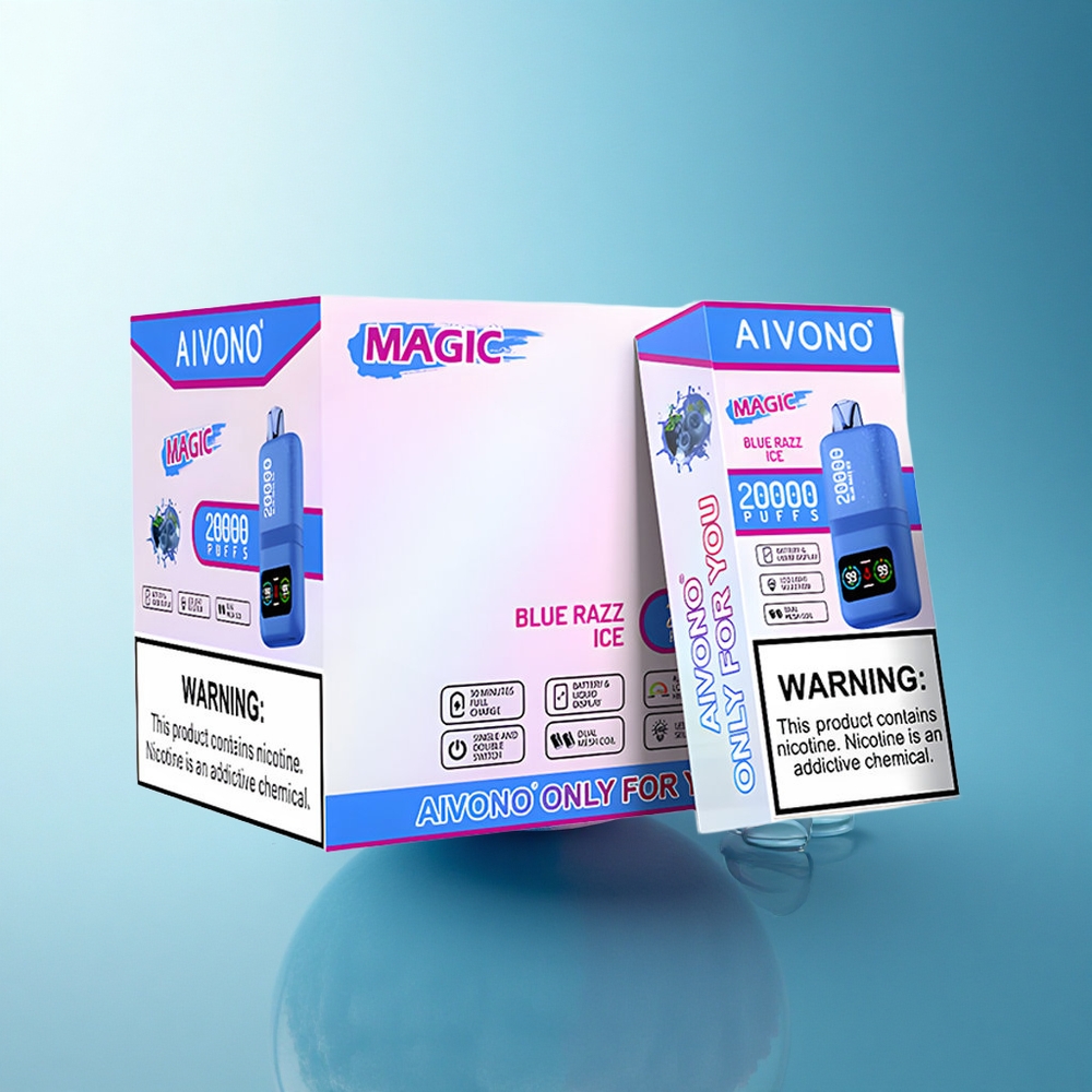 Aivono Aim Magic 20000 Puffs Blue Razz Ice 5% Nicotine 600mAh