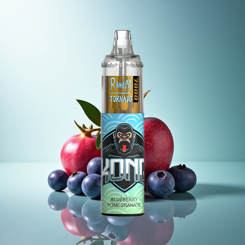 RandM Fumot Tornado 7000 Puffs Blueberry Pomegranate 14ML 850mAh Mesh Coil