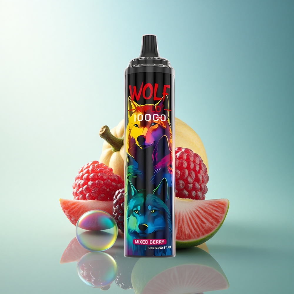 JNR Wolf Niplo 10000 Mixed Berry 20ml 650mAh