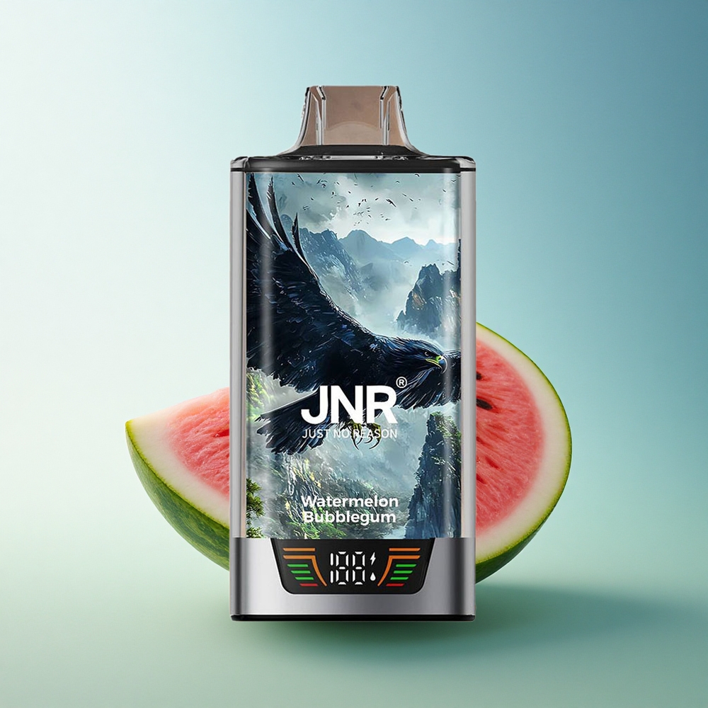 JNR Falcon Pro 28000 Watermelon Bubblegum Disposable Vape 30ml 950mAh 5% Nicotine