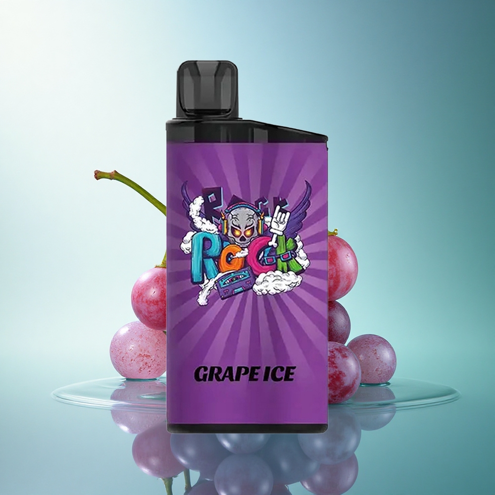 IGET Bar 3500 Puffs Grape Ice 1400 mAh Mesh Coil