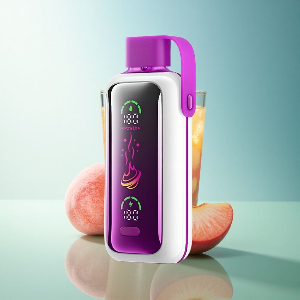 VOZOL Star 20000 Puffs Peach Ice Dual Mesh 650mAh