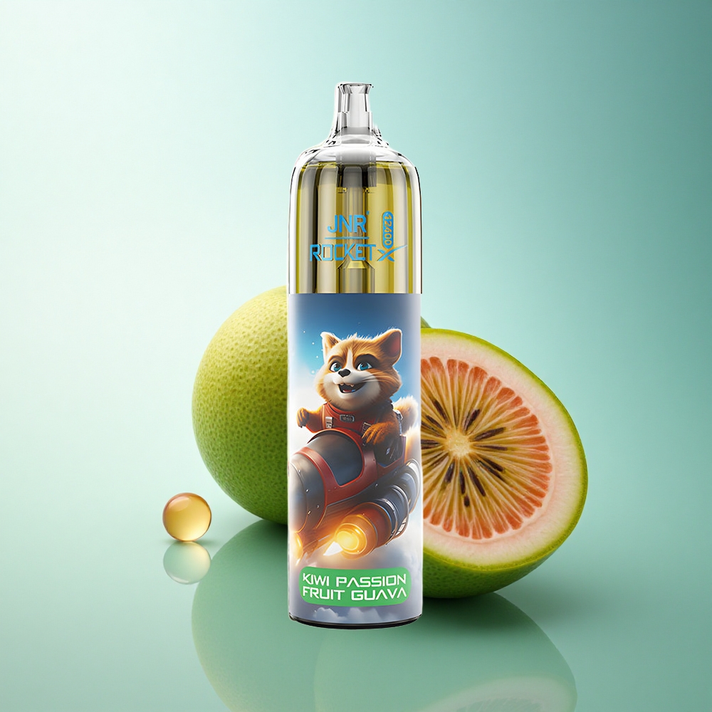 JNR Rocket-X 12400 Kiwi Passion Guava Adjustable Airflow RGB Lights 850mAh