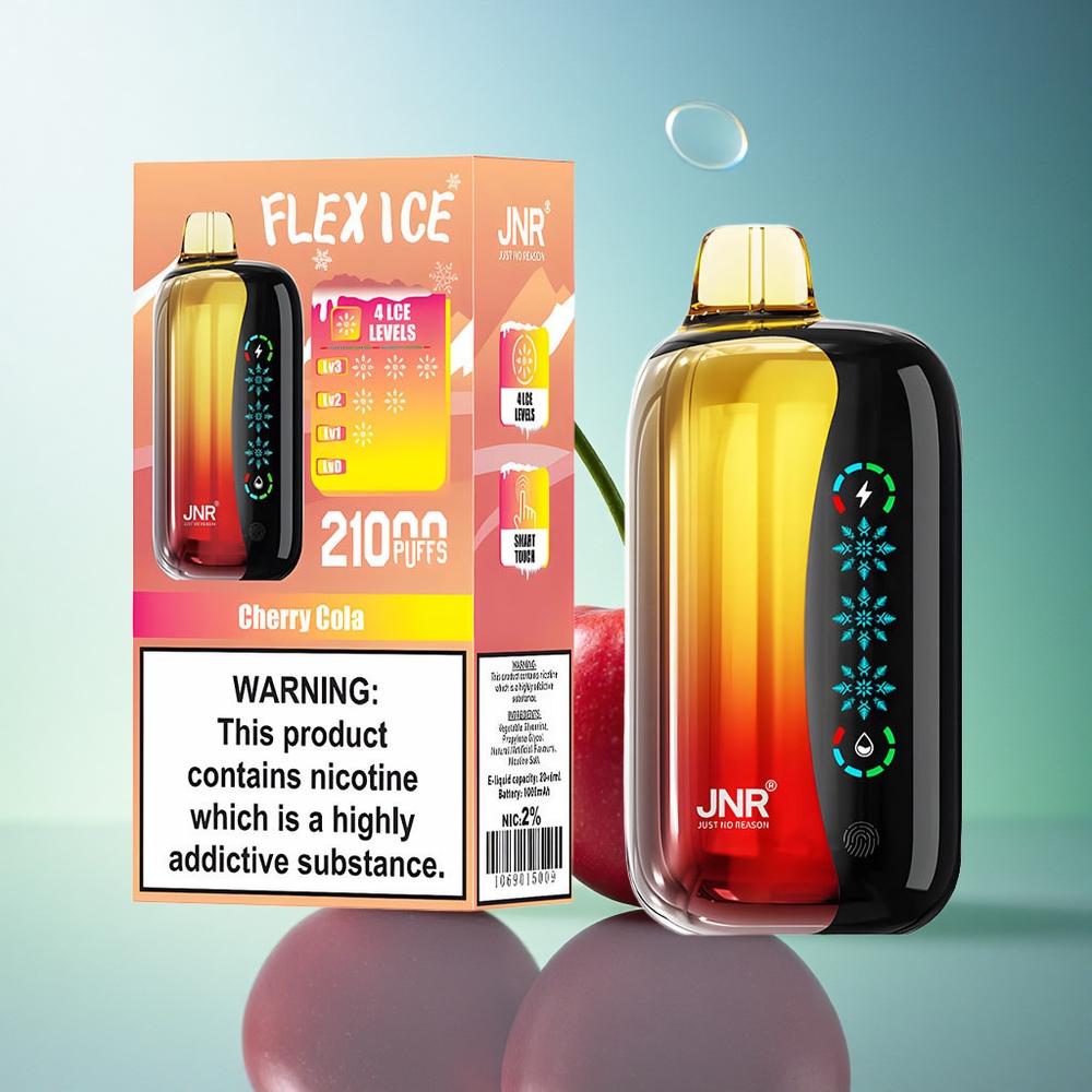 JNR Flex Ice 21000 Cherry Cola Ice Adjustable 1000mAh Dual Mesh