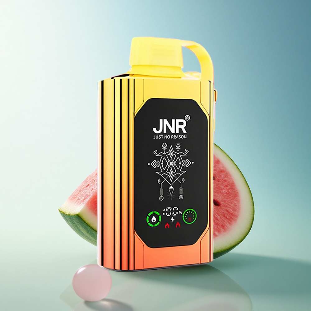 JNR Shisha Hookah Box 20500 Watermelon Strawberry Bubblegum Dual Mesh Coil 25ml