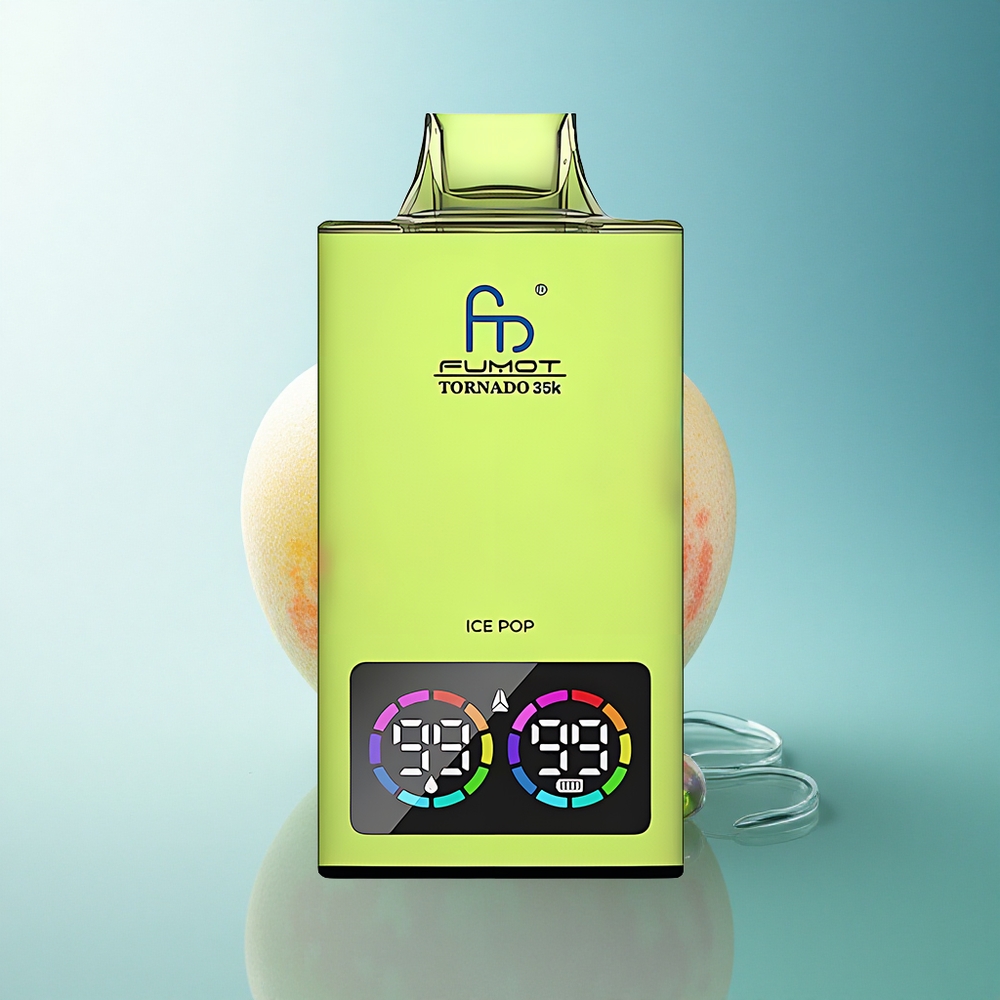 Fumot Tornado 35000 Puffs Ice Pop Dual Mesh Fast Charge USB-C