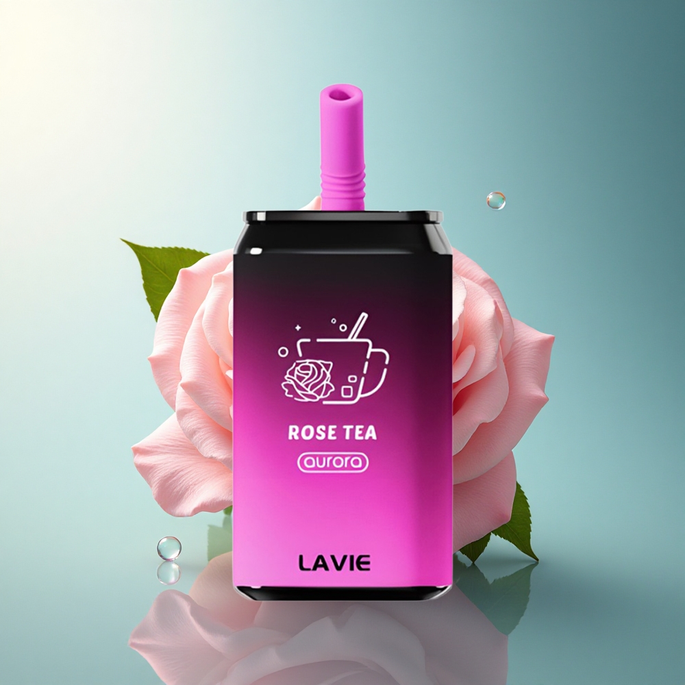 Lavie Aurora 11000 Puffs Rose Tea 22ML 650mAh Rechargeable