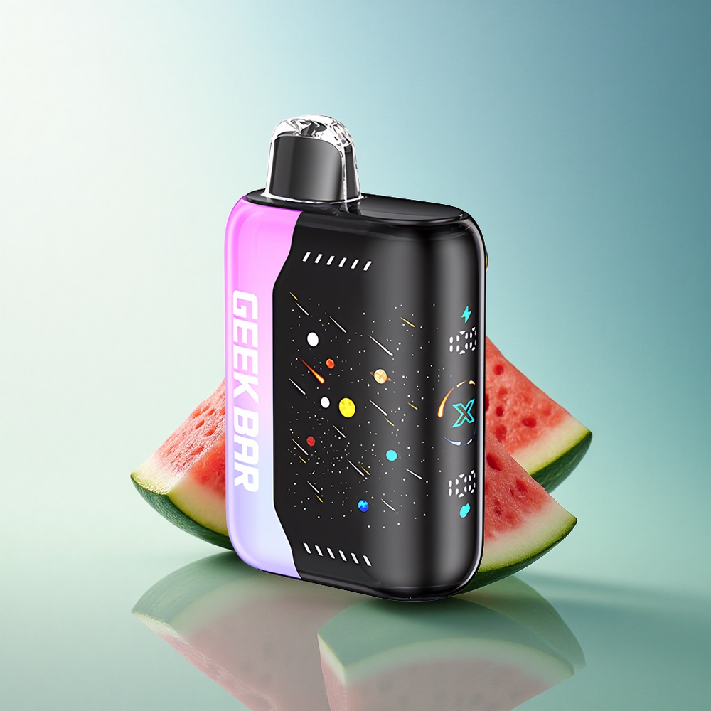 GEEK BAR Pulse X 42K Puffs Meteor Edition Strawberry Watermelon Dual Mesh Coil 820mAh